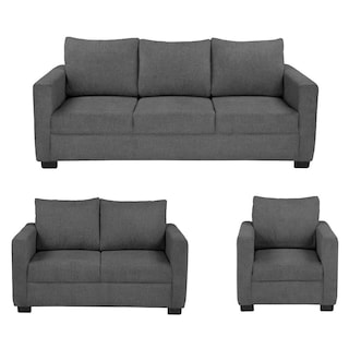Foto 1 | Foto 1 | Sala Dicasa Gales Color Gris Noche 3 Piezas (sofá  Love Y Sillón)