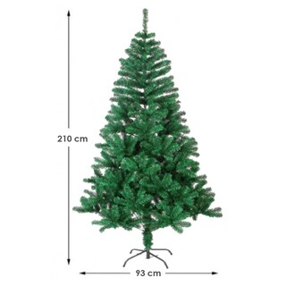 Foto 5 | Foto 5 | Árbol De Navidad Verde De Cm-top De 210 Cm Con 800 Ramas