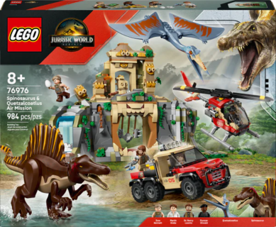 Foto 1 | Foto 1 | Jurassic World Mision Aerea Spinosaurus Y Quetzalcoatlus
