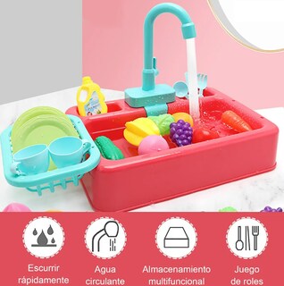Foto 4 | Foto 4 | Juego De Fregadero Xtellar De Juguetes De Cocina Para Niños
