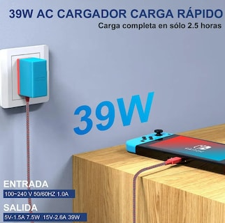 Foto 2 | Foto 2 | Cargador Rápido Xtellar Para Nintendo Switch  Oled  Steam Deck Y Más