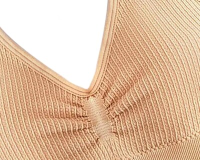 Foto 5 | Foto 5 | Top Copa Paqx2 Lilipin Tecnología Seamless White+lt.nude Material Elástico.