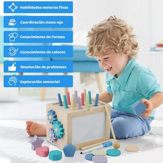 Foto 4 | Foto 4 | 10 En 1 Juguetes Xtellar Para  Niños Didáctico De Actividades Beige