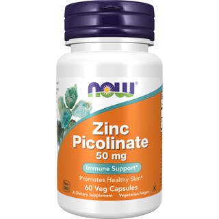 Foto 1 | Foto 1 | Now Foods | Picolinato De Zinc De 50 Mg  60 Cápsulas