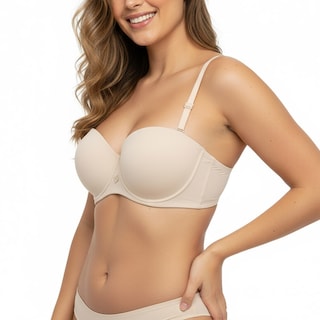 Foto 5 | Foto 5 | Brasier Juvenil Lilipink Premium Nude Tipo Strapless