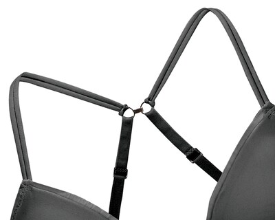 Foto 6 | Foto 6 | Brasier Paqx2  Lilipink  Triangular En Microfibra  Black+print  Silueta Circula Y Coba B