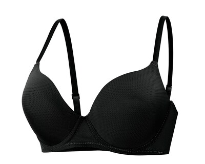 Foto 3 | Foto 3 | Brasier Paqx2  Lilipink  Microfibra Con Refuerzo En Algodon  Black + Nude  Cobertura 3/4