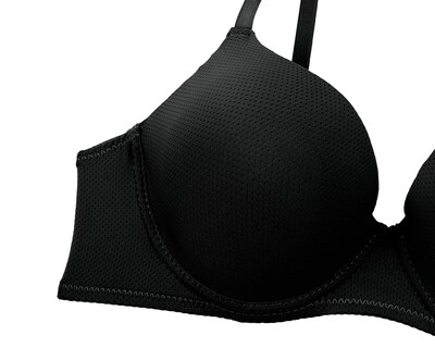 Foto 5 | Foto 5 | Brasier Paqx2  Lilipink  Microfibra Con Refuerzo En Algodon  Black + Nude  Cobertura 3/4