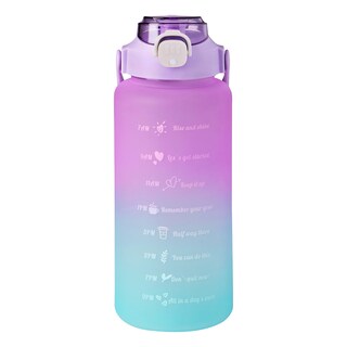 Foto 2 | Foto 2 | Set De 2 Botellas Motivacionales Lo Necesito Con Frases Inspiradoras Y Asa Soporte Para Celular 2 Piezas