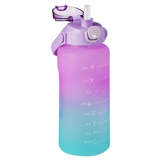 Foto 4 | Foto 4 | Set De 2 Botellas Motivacionales Lo Necesito Con Frases Inspiradoras Y Asa Soporte Para Celular 2 Piezas