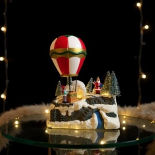Foto 4 | Foto 4 | Figura Decorativa Navideña De Cm-top Globo Aerostático Musical