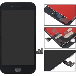 Foto 1 | Foto 1 | Pantalla+marco Para Iphone 7 En Negro  Sin Botón De Inicio/cámara - Venta Internacional.
