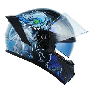 Foto 6 | Foto 6 | Casco Roda Drift Negro Space Man Cerrado Svs Negro