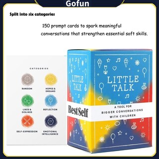 Foto 6 | Foto 6 | Juego De Cartas Conversation Starter Little Talk Deck Kids - Venta Internacional.
