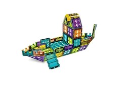 Bloques De Construcción 81 Azulejos Juego Didactico 3d Niños