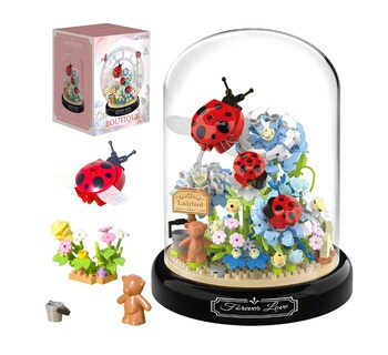 Foto 1 | Foto 1 | Bloques Xtellar De Flores Artificiales Para Armar Compatible 568pcs