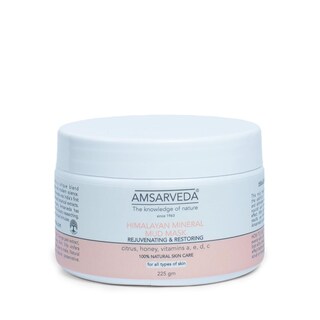 Foto 1 | Foto 1 | Mascarilla Amsarveda De Barro Del Himalaya  225 G  Arcilla Nutritiva - Venta Internacional.