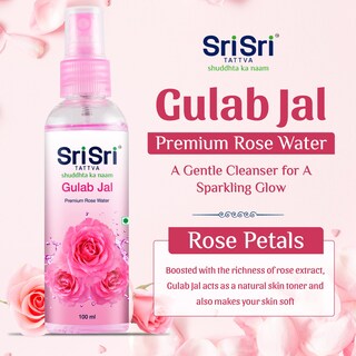 Foto 2 | Foto 2 | Agua De Rosas Sri Sri Tattva Gulab Jal  100 Ml  Paquete De 2 - Venta Internacional.