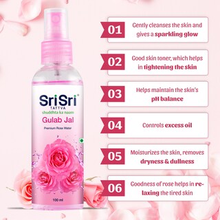 Foto 3 | Foto 3 | Agua De Rosas Sri Sri Tattva Gulab Jal  100 Ml  Paquete De 2 - Venta Internacional.