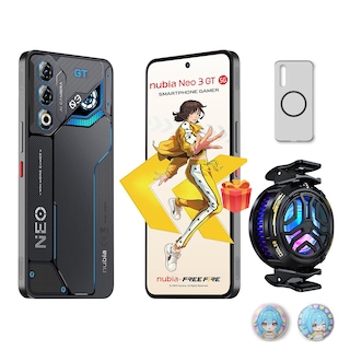 Foto 1 | Foto 1 | Nubia Neo 3 Gt 5g Con Ventilador De Refrigeración Magnético Gris