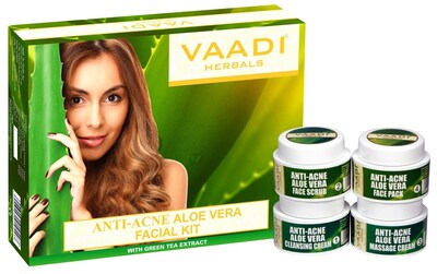 Foto 2 | Foto 2 | Kit Facial Nwil Vaadi Herbals Antiacné Con Aloe Vera  70 G - Venta Internacional.