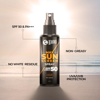 Foto 4 | Foto 4 | Spray De Protección Solar Beardo Max No Grasoso 50 Ml - Venta Internacional.