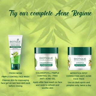 Foto 4 | Foto 4 | Jabón Facial Biotique Advanced Ayurveda Bio Neem 150 Ml - Venta Internacional.