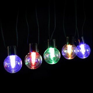 Foto 1 | Foto 1 | Luces Solares Burbuja G50 10 M Negro 20 Led Rgby 50 Cm 8 Funciones Ip65