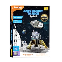 Space Toy Imagimake Mapology El Viaje Del Hombre A La Luna Apolo 11 - Venta Internacional.