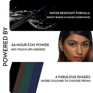 Foto 3 | Foto 3 | ¡sugar Cosmetics Eye Te Lo Dijo! Delineador De Ojos Black Swan Mate - Venta Internacional.