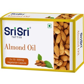 Foto 1 | Foto 1 | Cápsula Vegetariana De Aceite De Almendras Sri Sri  30 Unidades - Venta Internacional.