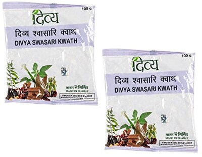 Foto 1 | Foto 1 | Aditivo Para Agua De Baño Divya Swasari Kwath  100 G  2 Paquetes - Venta Internacional.