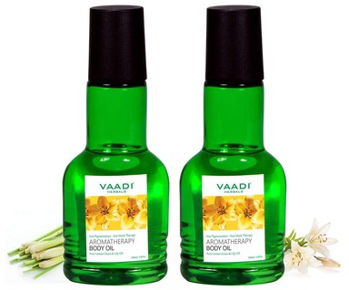 Foto 1 | Foto 1 | Aceite Corporal De Aromaterapia Vaadi Herbals De Nwil  Citronela  220 Ml - Venta Internacional.