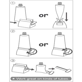 Foto 4 | Foto 4 | Exprimidor De Tubos De Pasta De Dientes Xykeey  Juego De 2 Unidades  Triangulares De Metal  Color Gris - Venta Internacional.