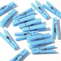 Pinzas Para Ropa Juxingdazyf Para Juegos De Baby Shower (60 Unidades)  Color Azul - Venta Internacional.