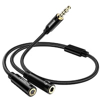 Divisor De Micrófono Para Auriculares Zooaux Para Juegos Con Micrófono - Venta Internacional.