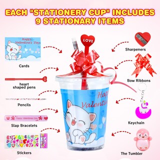 Foto 2 | Foto 2 | Tarjetas De San Valentín Para Niños Y Escuelas  Paquete De 24 Con Papelería - Venta Internacional.