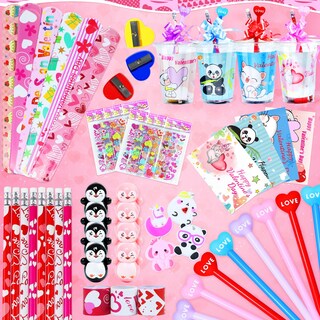 Foto 3 | Foto 3 | Tarjetas De San Valentín Para Niños Y Escuelas  Paquete De 24 Con Papelería - Venta Internacional.