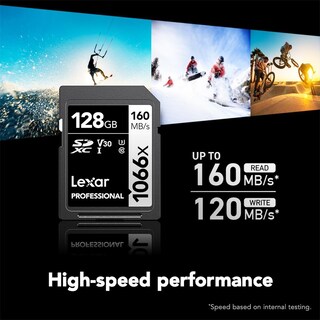Foto 3 | Foto 3 | Tarjeta De Memoria Lexar Professional 1066x 128gb Sdxc Uhs-i C10 U3 V30 - Venta Internacional.