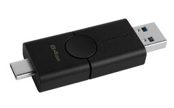 Unidad Flash Kingston Datatraveler Duo De 64 Gb Con Usb-a Y Usb-c - Venta Internacional.