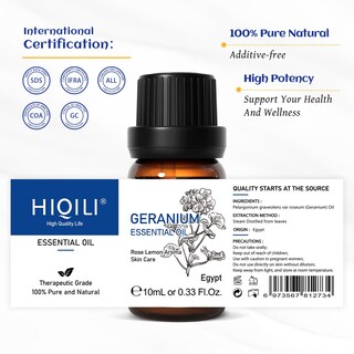 Foto 7 | Foto 7 | Aceite Esencial De Geranio Hiqili  10 Ml  100% Puro Y Natural - Venta Internacional.