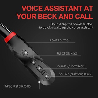 Foto 4 | Foto 4 | Auriculares Bluetooth Montados En El Cuello Nepartak I35 120h Playtime - Venta Internacional.