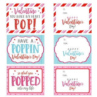 Foto 2 | Foto 2 | Set De Tarjetas De San Valentín Y Juguetes Pop Heart Para Niños - Venta Internacional.