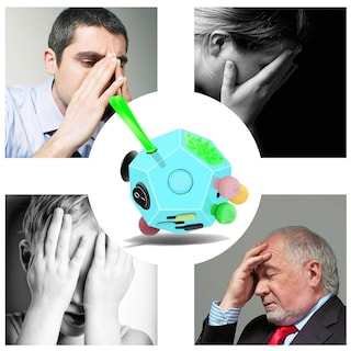 Foto 6 | Foto 6 | Dodecágono Fidget Cube Dodomagxanadu De 12 Lados Para Aliviar El Estrés - Venta Internacional.