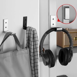 Foto 6 | Foto 6 | Soporte De Pared Para Auriculares Geekria Plegable De Aluminio - Venta Internacional.
