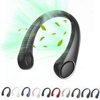 Ventilador De Cuello Portátil Penkou  Refrigeración 360°  Sin Aspas  4000 Mah - Venta Internacional.