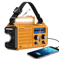 Radio De Emergencia Eoxsmile Con Alerta Meteorológica De La Noaa  Energía Solar - Venta Internacional.