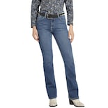 Jeans Vaquero Wrangler Mujer High Rise Corte Bota 582 Multicolor
