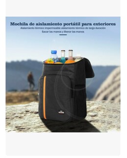 Foto 2 | Foto 2 | Hielera Mochila Interior Impermeable Mantener Caliente/frío