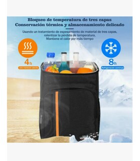 Foto 3 | Foto 3 | Hielera Mochila Interior Impermeable Mantener Caliente/frío